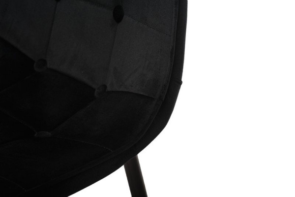 Стілець Vetro Mebel M-01-3 Чорний велюр-7
