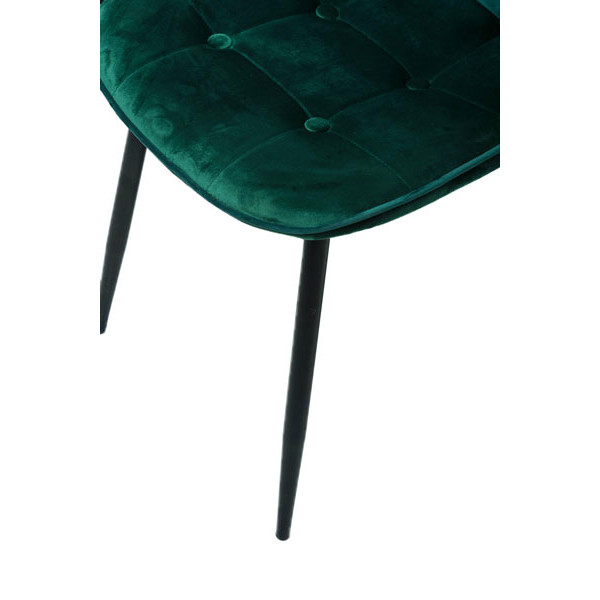 Стілець Vetro Mebel M-01-3 Смарагдовий велюр-9