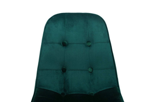 Стілець Vetro Mebel M-01-3 Смарагдовий велюр-5