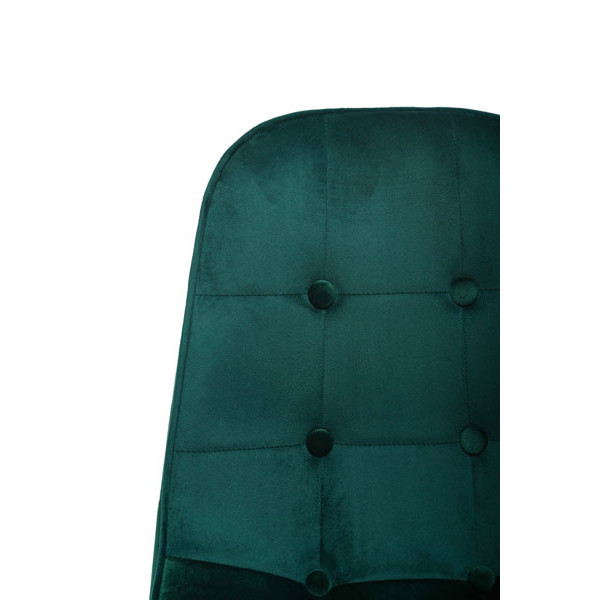 Стілець Vetro Mebel M-01-3 Смарагдовий велюр-6