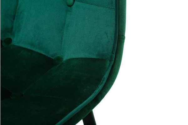 Стілець Vetro Mebel M-01-3 Смарагдовий велюр-7