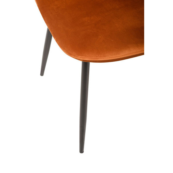 Стілець Vetro Mebel M-10 Гірчичний велюр-8