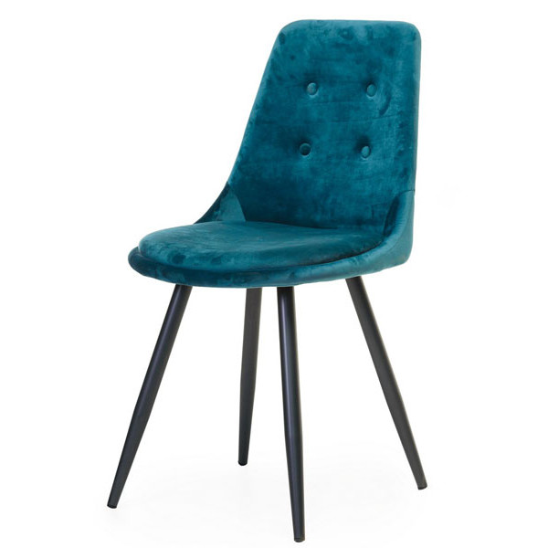 Стул Vetro Mebel M-19 Лазурный Велюр-0