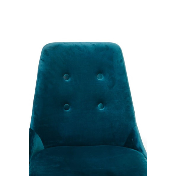 Стул Vetro Mebel M-19 Лазурный Велюр-5