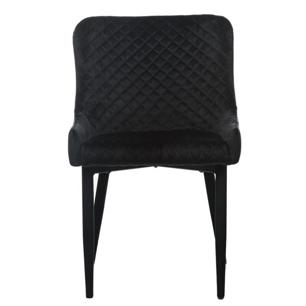 Стілець Vetro Mebel M-20 Чорний Велюр-1