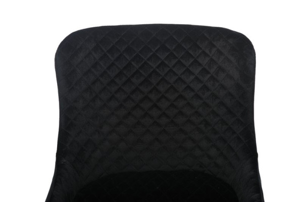 Стілець Vetro Mebel M-20 Чорний Велюр-5