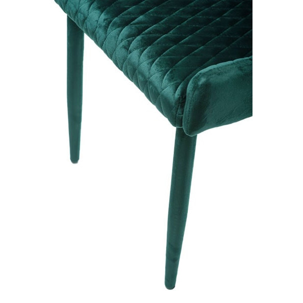 Стілець Vetro Mebel M-20 Смарагдовий Велюр-12