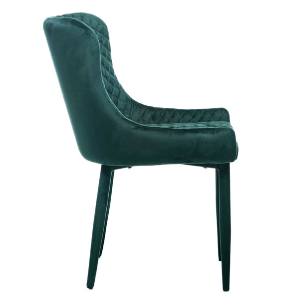 Стілець Vetro Mebel M-20 Смарагдовий Велюр-2