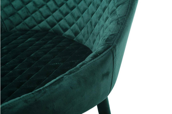 Стілець Vetro Mebel M-20 Смарагдовий Велюр-11