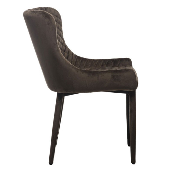 Стул Vetro Mebel M-20 Коричневый Велюр-2