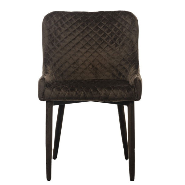 Стул Vetro Mebel M-20 Коричневый Велюр-1