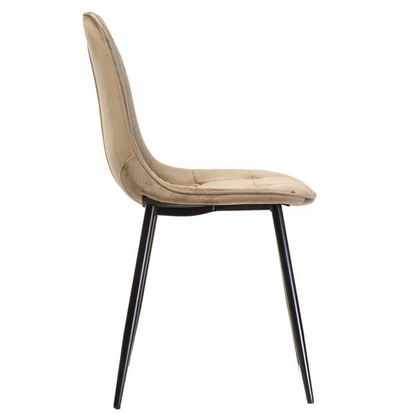 Стул Vetro Mebel M-01-3 Капучино велюр-2