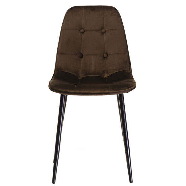 Стул Vetro Mebel M-01-3 Коричневый велюр-1
