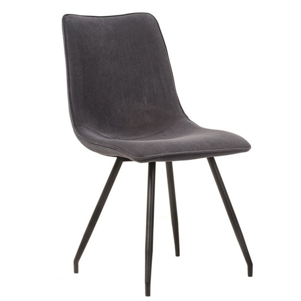 Стул Vetro Mebel N-76 Серый вельвет-0