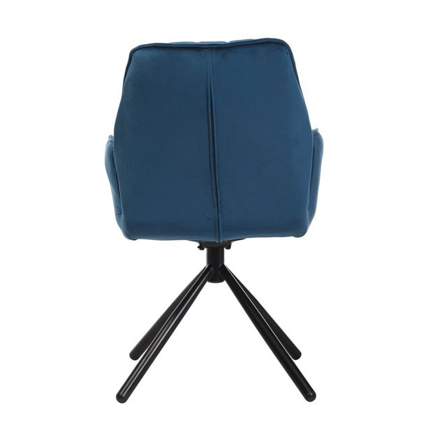 Стул Vetro Mebel M-34 Лазурный поворотный-4