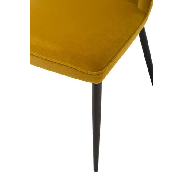 Стул Vetro Mebel M-44 Горчичный вельвет-6