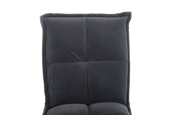 Стілець Vetro Mebel N-130 Сірий вельвет-5