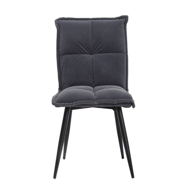 Стілець Vetro Mebel N-130 Сірий вельвет-2