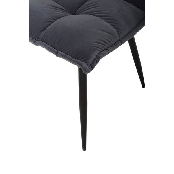 Стілець Vetro Mebel N-130 Сірий вельвет-8