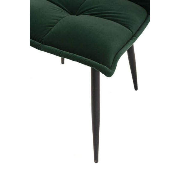 Стул Vetro Mebel N-130 Темно-зеленый вельвет-8
