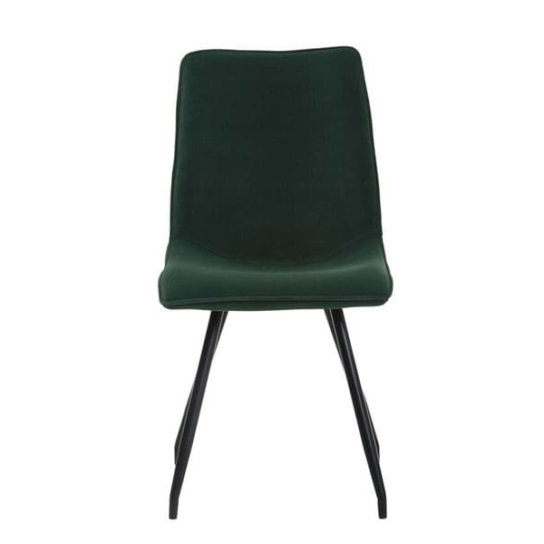 Стул Vetro Mebel N-76 Темно-зеленый вельвет-2