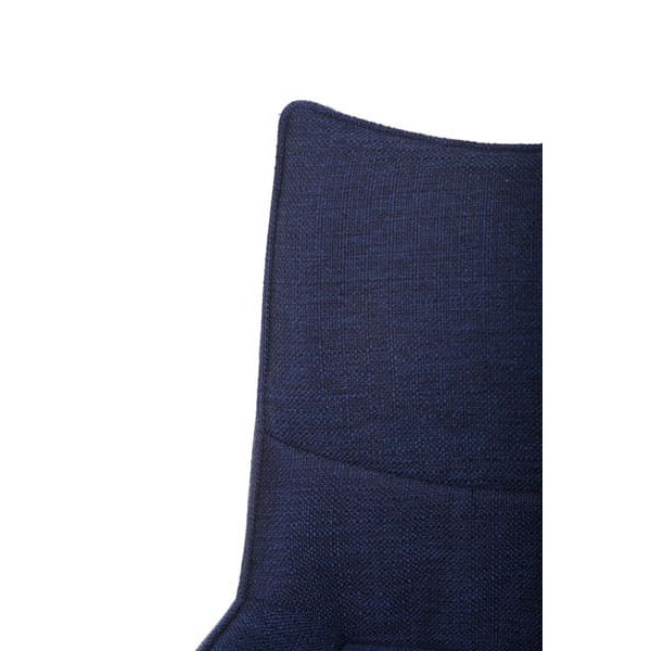 Стілець поворотний Vetro Mebel R-55 Чорно-синій-6