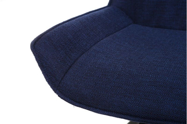 Стілець поворотний Vetro Mebel R-55 Чорно-синій-7