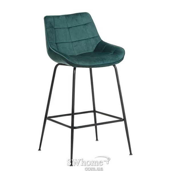 Барний стілець Vetro Mebel B-140 Лазурний-0