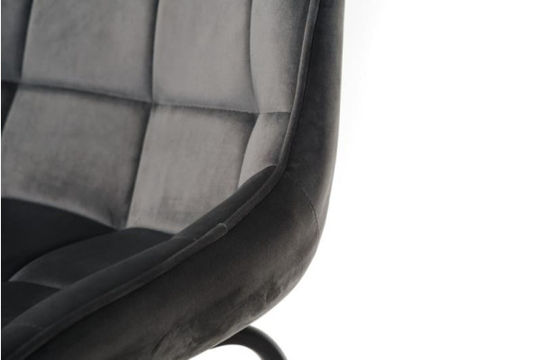 Барный стул Vetro Mebel B-140 Серый-3