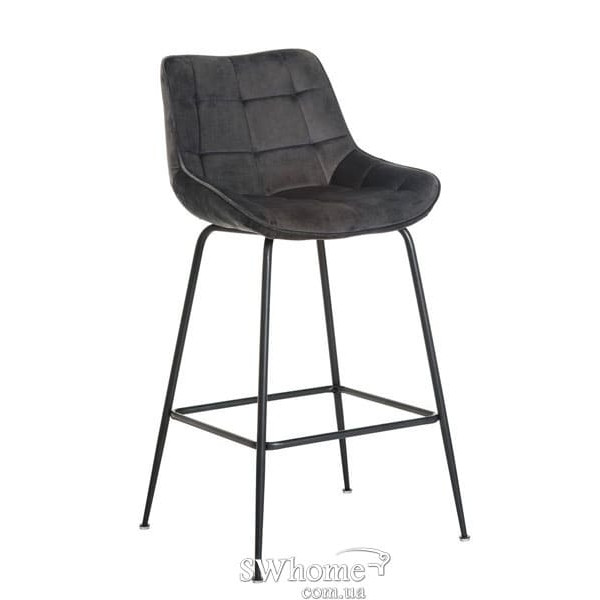 Барный стул Vetro Mebel B-140 Серый-0