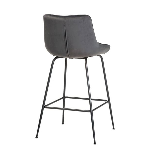 Барный стул Vetro Mebel B-140 Серый-6