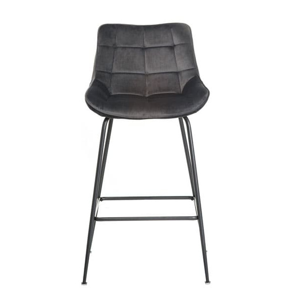 Барный стул Vetro Mebel B-140 Серый-7