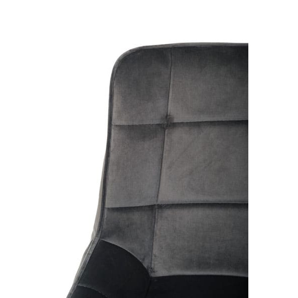 Барный стул Vetro Mebel B-140 Серый-4