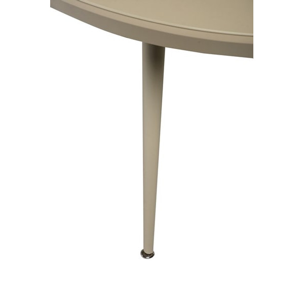 Раскладной обеденный стол Vetro Mebel TM-175 Матовый Капучино-8