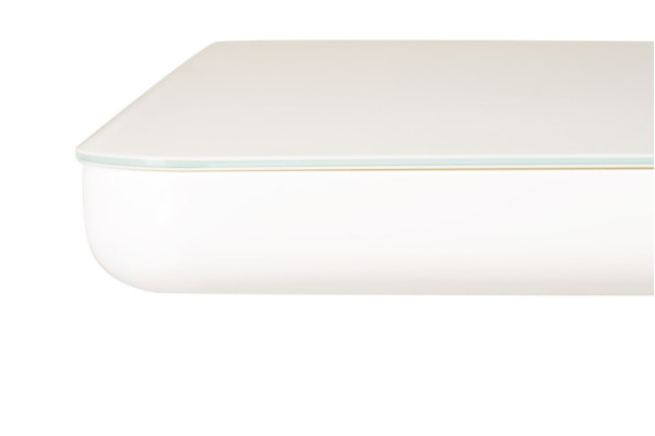 Розкладний обідній стіл Vetro Mebel TM-52-1 Білий-5