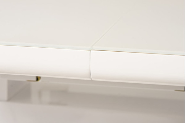 Розкладний обідній стіл Vetro Mebel TM-52-1 Білий-6