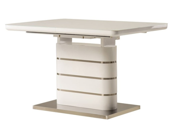 Розкладний обідній стіл Vetro Mebel TM-52-1 Білий-0