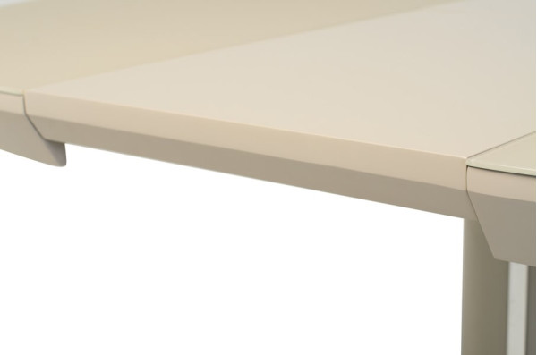 Раскладной обеденный стол Vetro Mebel TML-519 Матовый капучино-7