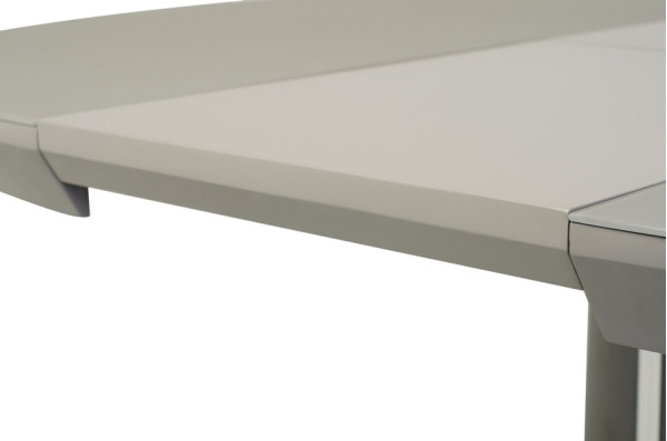 Раскладной обеденный стол Vetro Mebel TML-519 Матовый серый-5