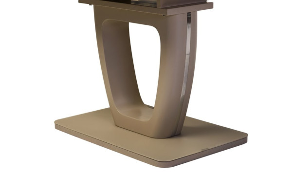 Раскладной обеденный стол Vetro Mebel TML-560 Матовый капучино Раскладной обеденный стол Vetro Mebel TML-560 Матовый капучино-3