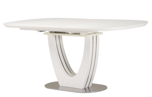 Раскладной обеденный стол Vetro Mebel TML-765 Белый-1