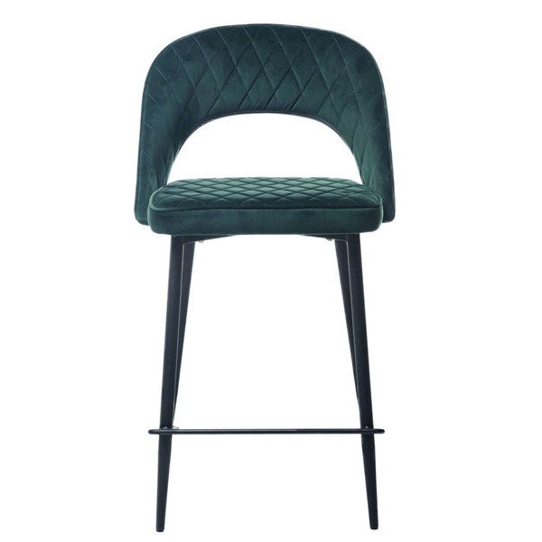 Напівбарний стілець Vetro Mebel B-125 Смарагд-1