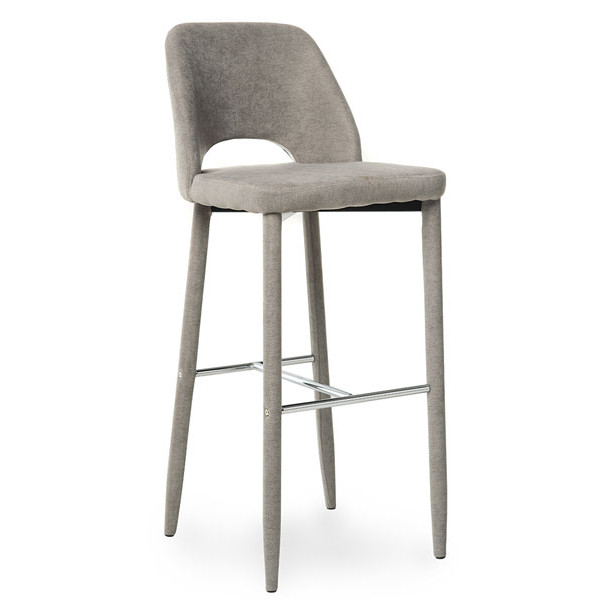 Барний стілець Vetro Mebel B-130 Сірий-0