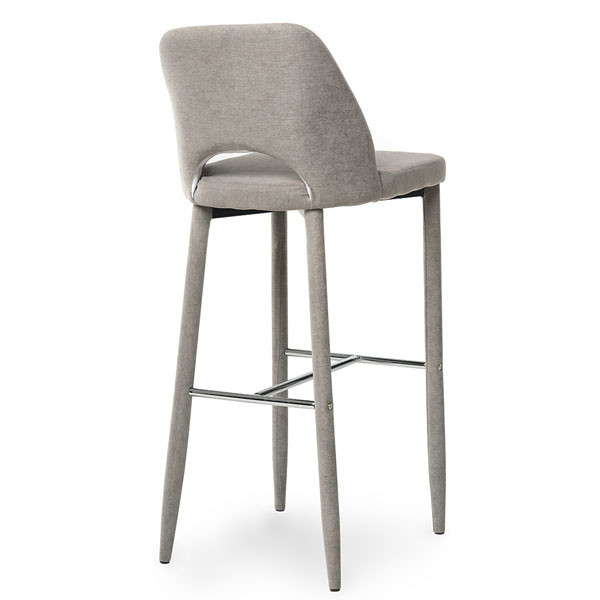 Барний стілець Vetro Mebel B-130 Сірий-3