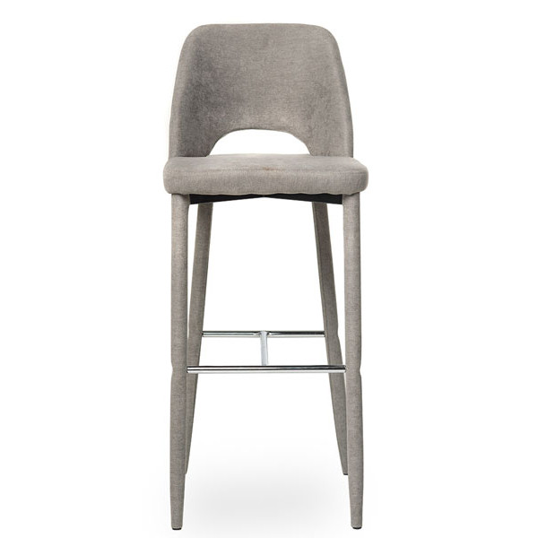 Барний стілець Vetro Mebel B-130 Сірий-1