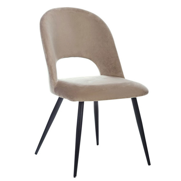 Стілець Vetro Mebel M-33 Капучино вельвет-0