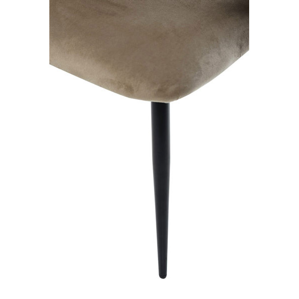 Стілець Vetro Mebel M-33 Капучино вельвет-10