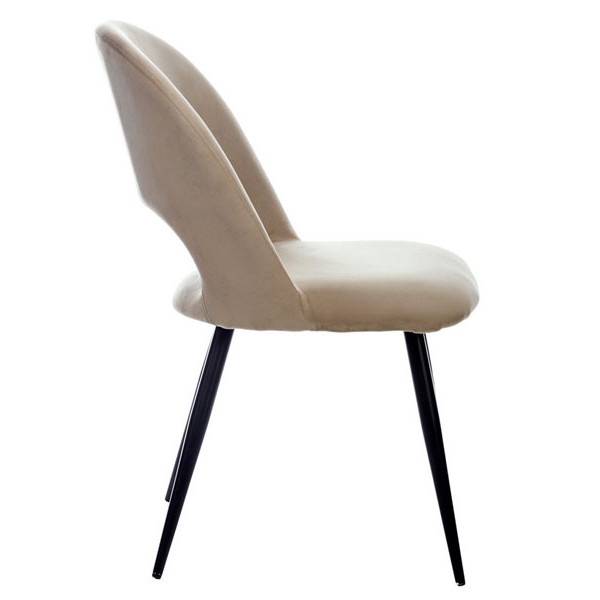 Стілець Vetro Mebel M-33 Капучино вельвет-2