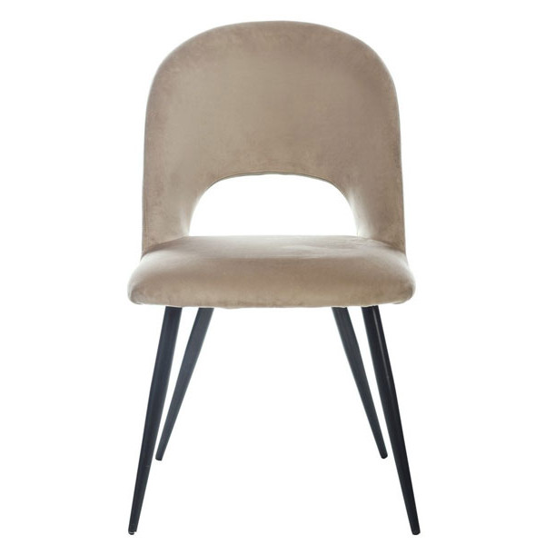 Стілець Vetro Mebel M-33 Капучино вельвет-1