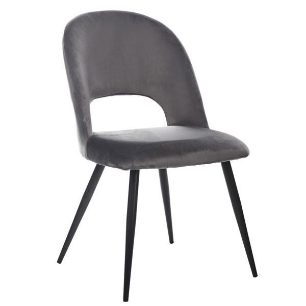 Стілець Vetro Mebel M-33 Попелястий вельвет-0